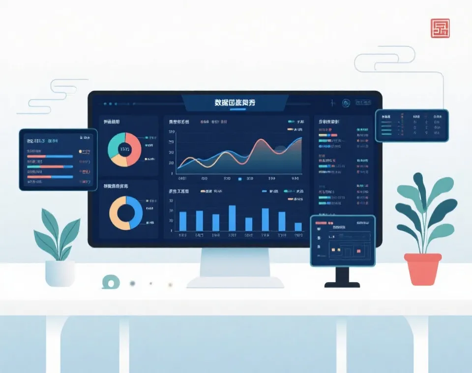 体彩排列5数据监控与分析平台数据平台展示示意图